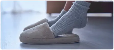 winter heated slippers