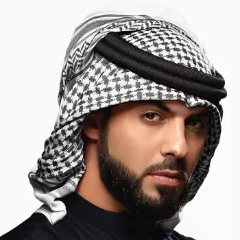 keffiyeh with aqel rope