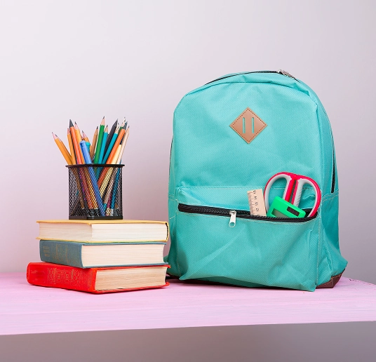 backpacks and supplies