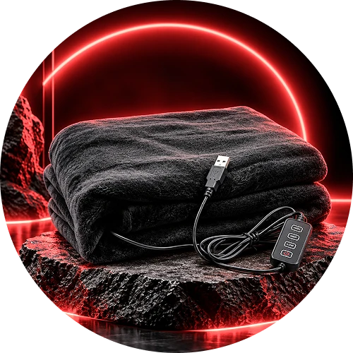 Electric heating pad for soothing warmth