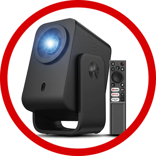 Portable projector for home movies