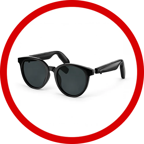 Stylish AI-powered smart glasses