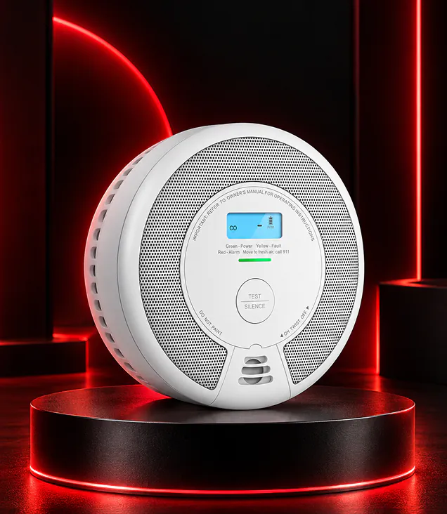 Smart smoke detector for safety