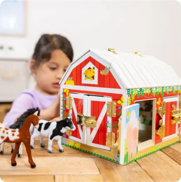 Toy figures and play sets