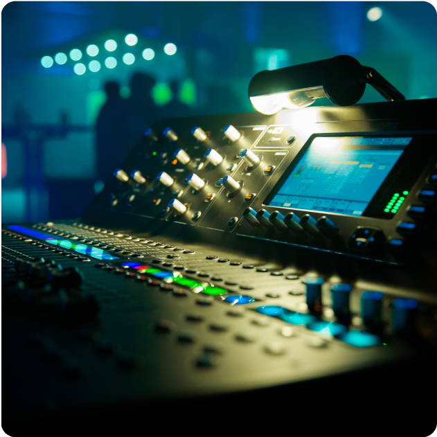 Stage and Sound Equipment