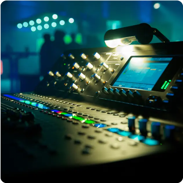 Stage and Sound Equipment