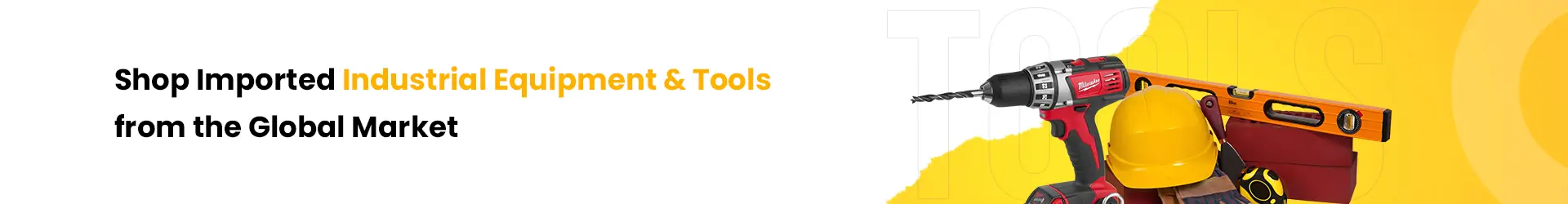 industrial equipment banner