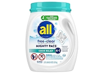 Laundry Detergent Pacs & Tablets