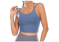 Padded Workout Crop Tops