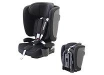 black baby car seat