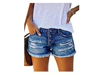 blue jeans women short