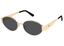 golden color women sunglass