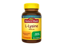 l lysine supplements box