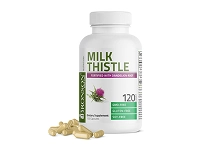 milk thistle herbal supplements box