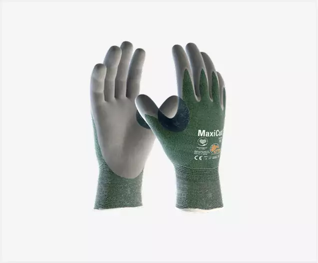 disposable nitrile and latex gloves for safe handling