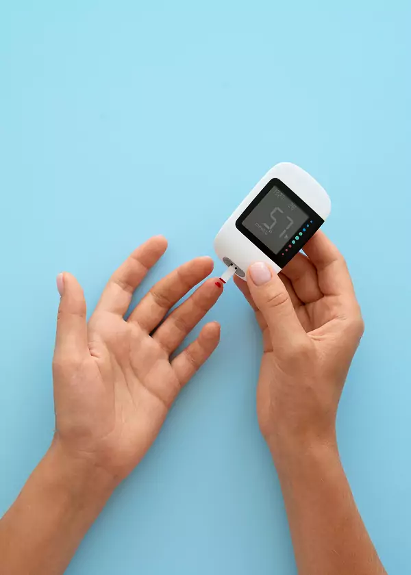 fingertip pulse oximeter for spo2  and heart rate monitoring