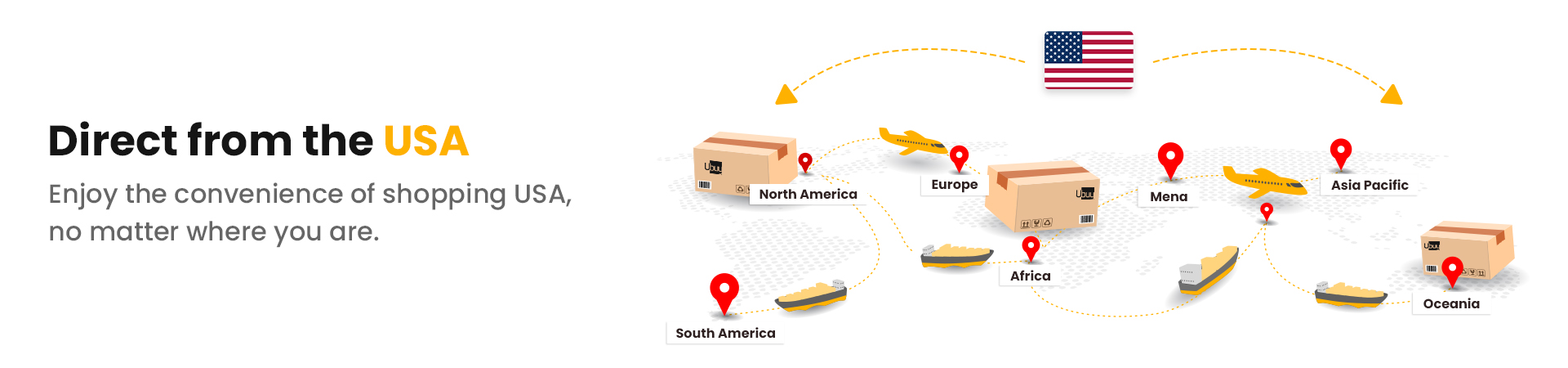 Shop Imported Products from USA Online & Get Shipped in France