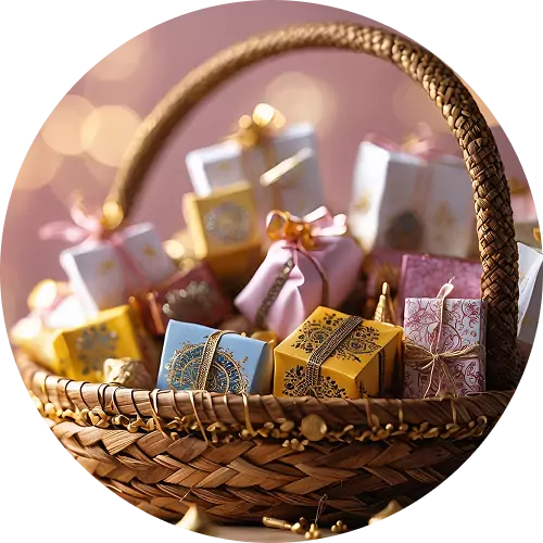 premium luxury gift basket for eid