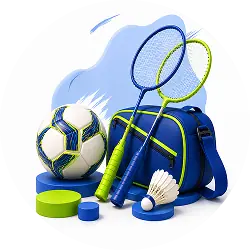 Sports gear and equipment for active dads