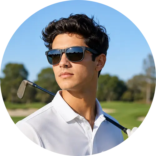 stylish golf eyewear for men and women