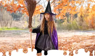 witch hats and capes for halloween costumes
