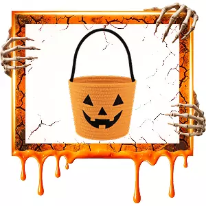 halloween buckets for candies and treats