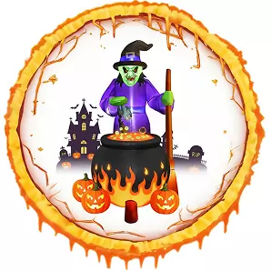 inflatable halloween ghost for yard