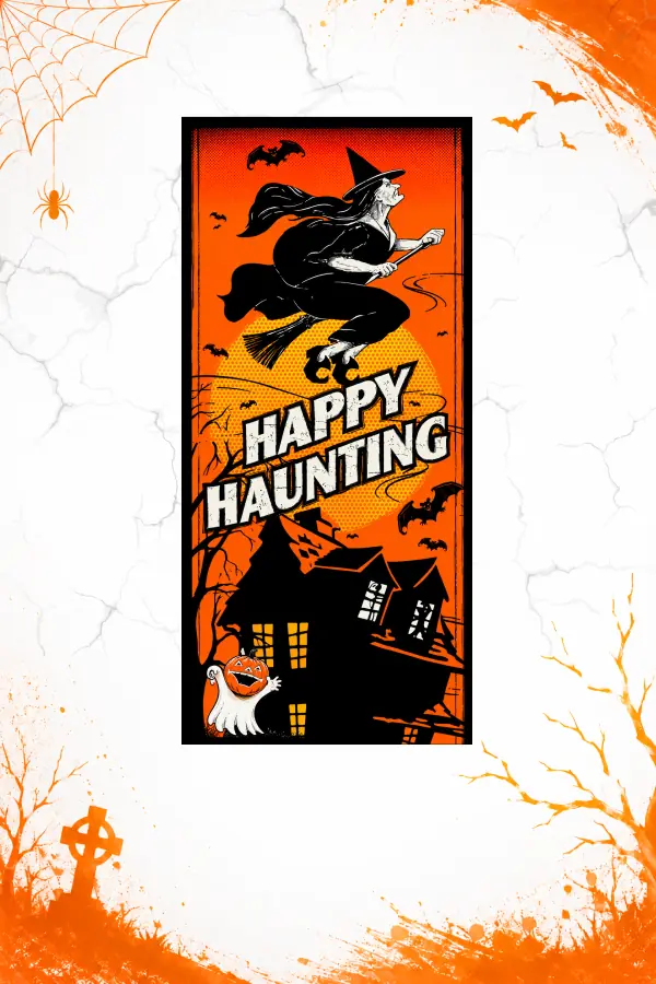 halloween creepy door covers