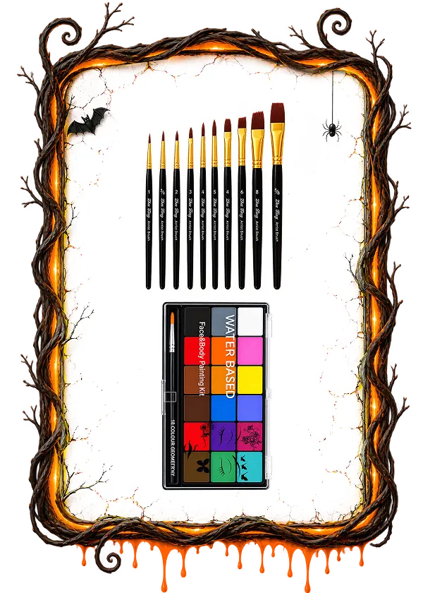 halloween face paint kits
