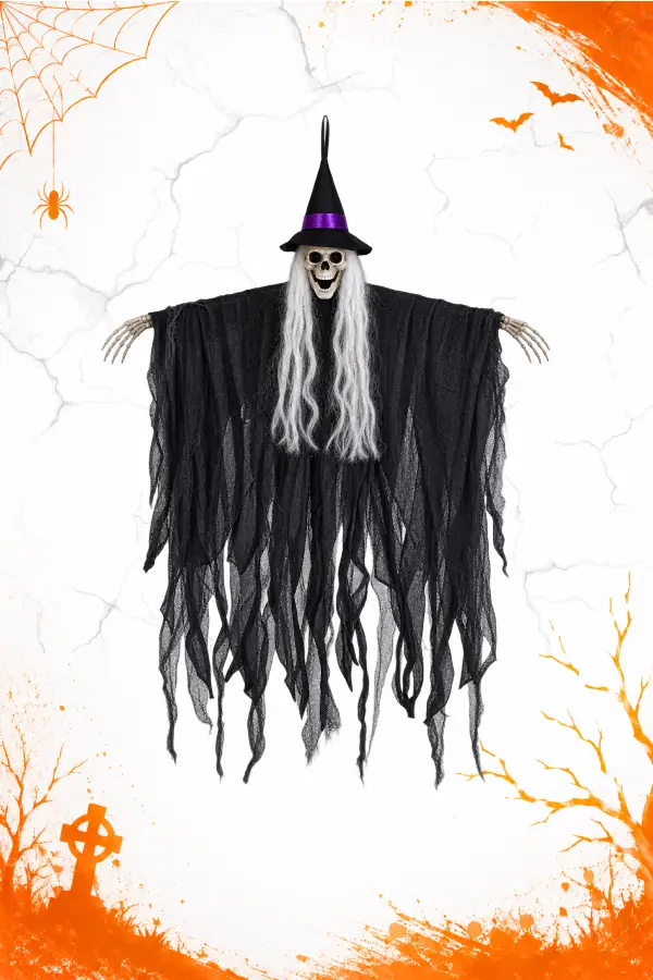 halloween hanging skeletons ghost