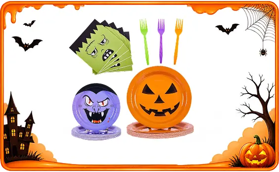 halloween tableware