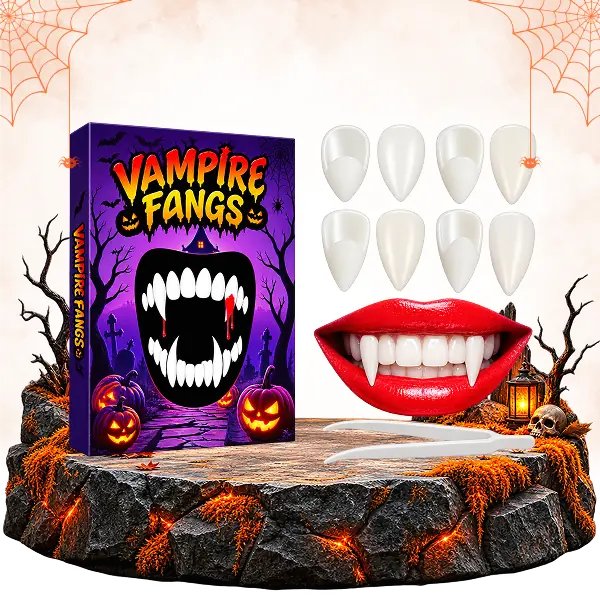halloween vampire teeth and fang