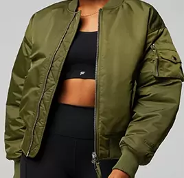 hip-hop bomber jacket for men