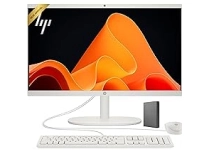 white hp all in one computer set