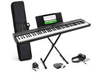 electronic keyboard with full set