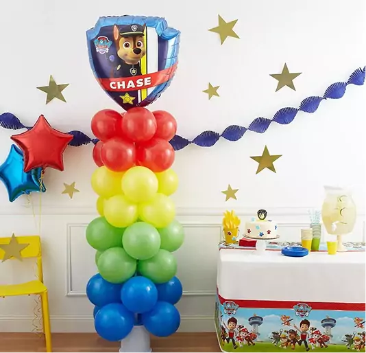 paw patrol party decoration set for birthdays
