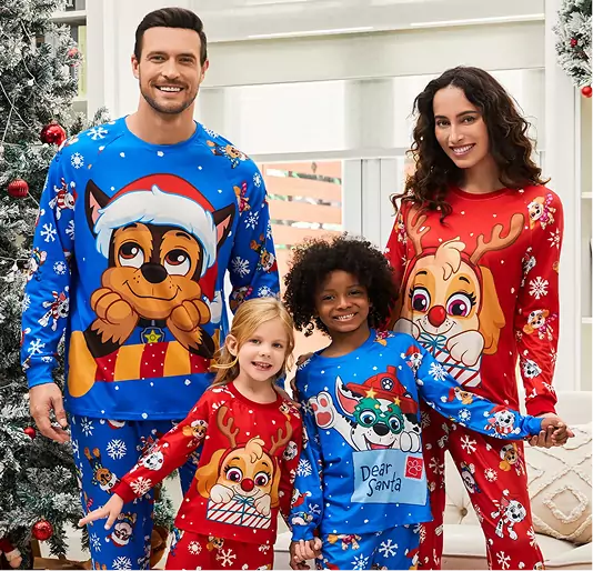 paw patrol sleepwear set for kids