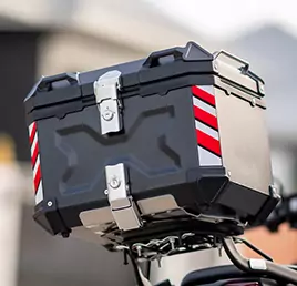 waterproof motorcycle top box for rain protection