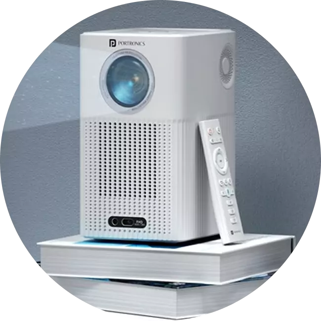 smart projector with wireless access
