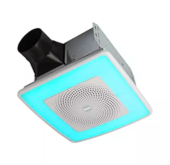 bathroom exhaust fan with speaker