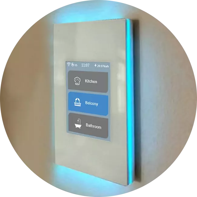 smart switch panel for lighting control