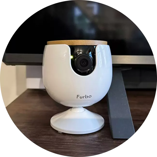 pet camera with app and audio