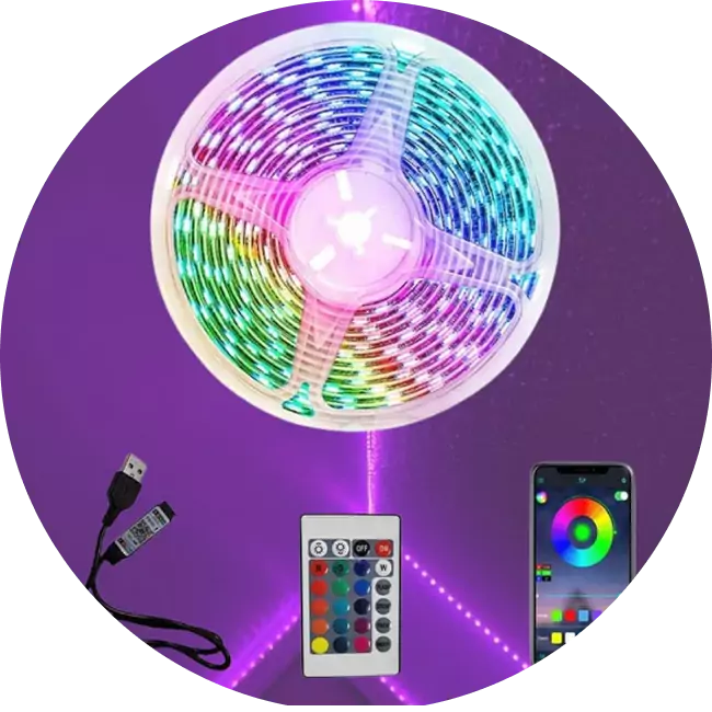 led strip lights with remote control