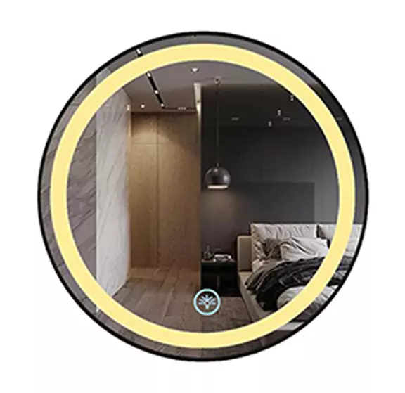 led bathroom mirror with defogging