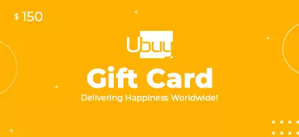 digital ubuy gift card – $150 value