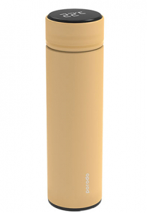 Porodo Smart Water Bottle with Temperature Indicator 500ml - Orange
