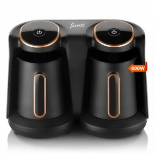 Sumo 800w Turkish Coffee Machine Maker 8 Cups - Black