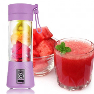 Mini Juicer With USB Rechargeable Blender - Purple