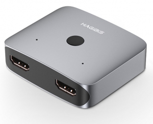 Hagibis 4K HDMI Splitter Two-Way Switch 1-in-2 or 2-in-1 Dual Modes Audio Video Switching Converter
