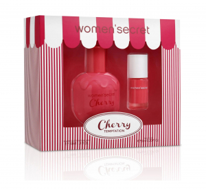 Women Secret Cherry Temptation Set EDT 40 ml + Nail Polish 6ml